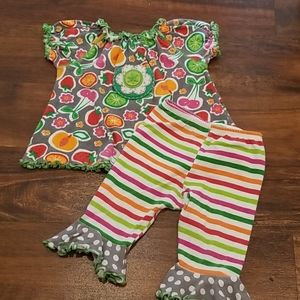 Mis Tee V-Us 18m Boutique Set